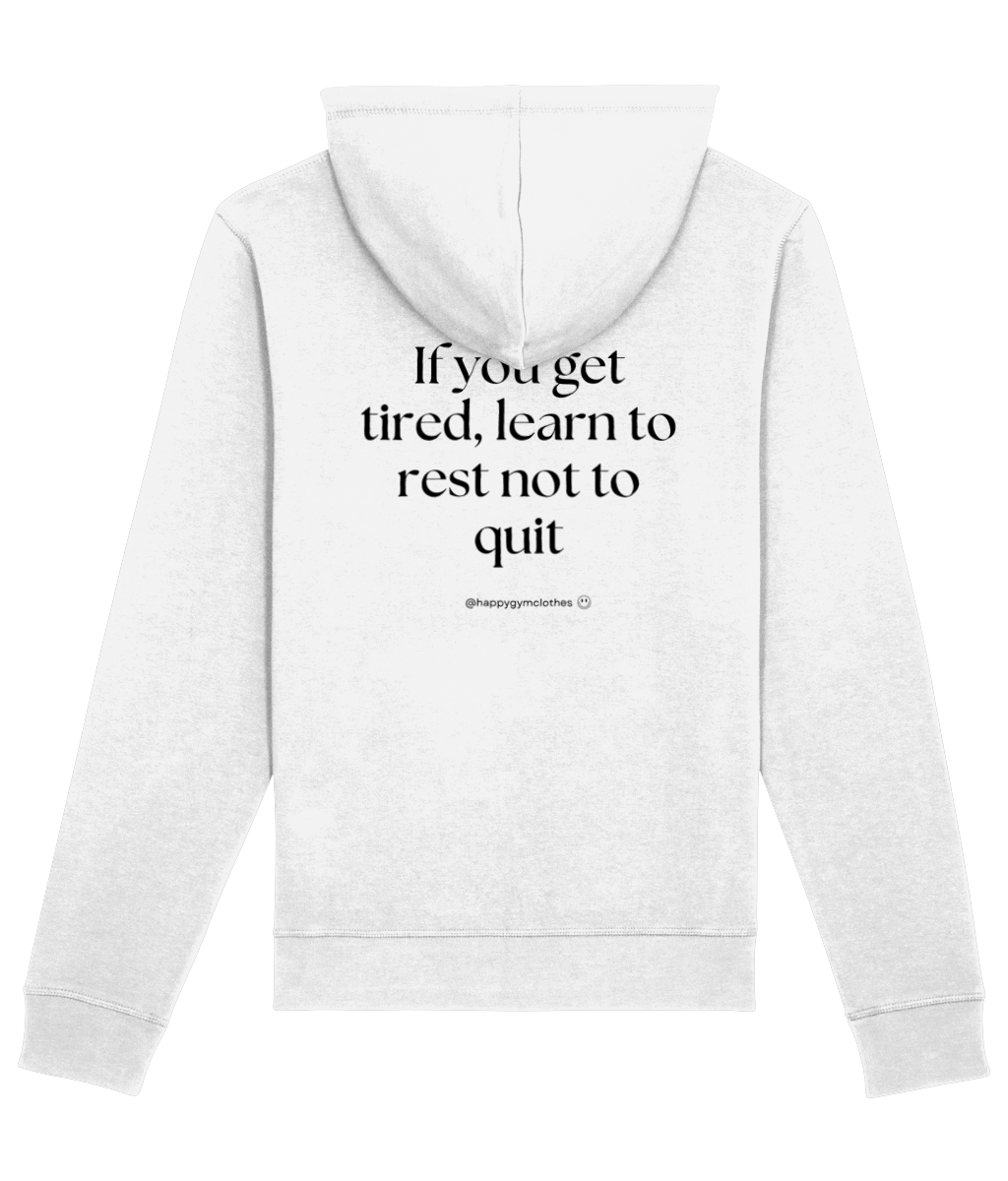 HGC hoodie learn to rest