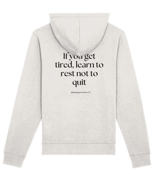 HGC hoodie learn to rest