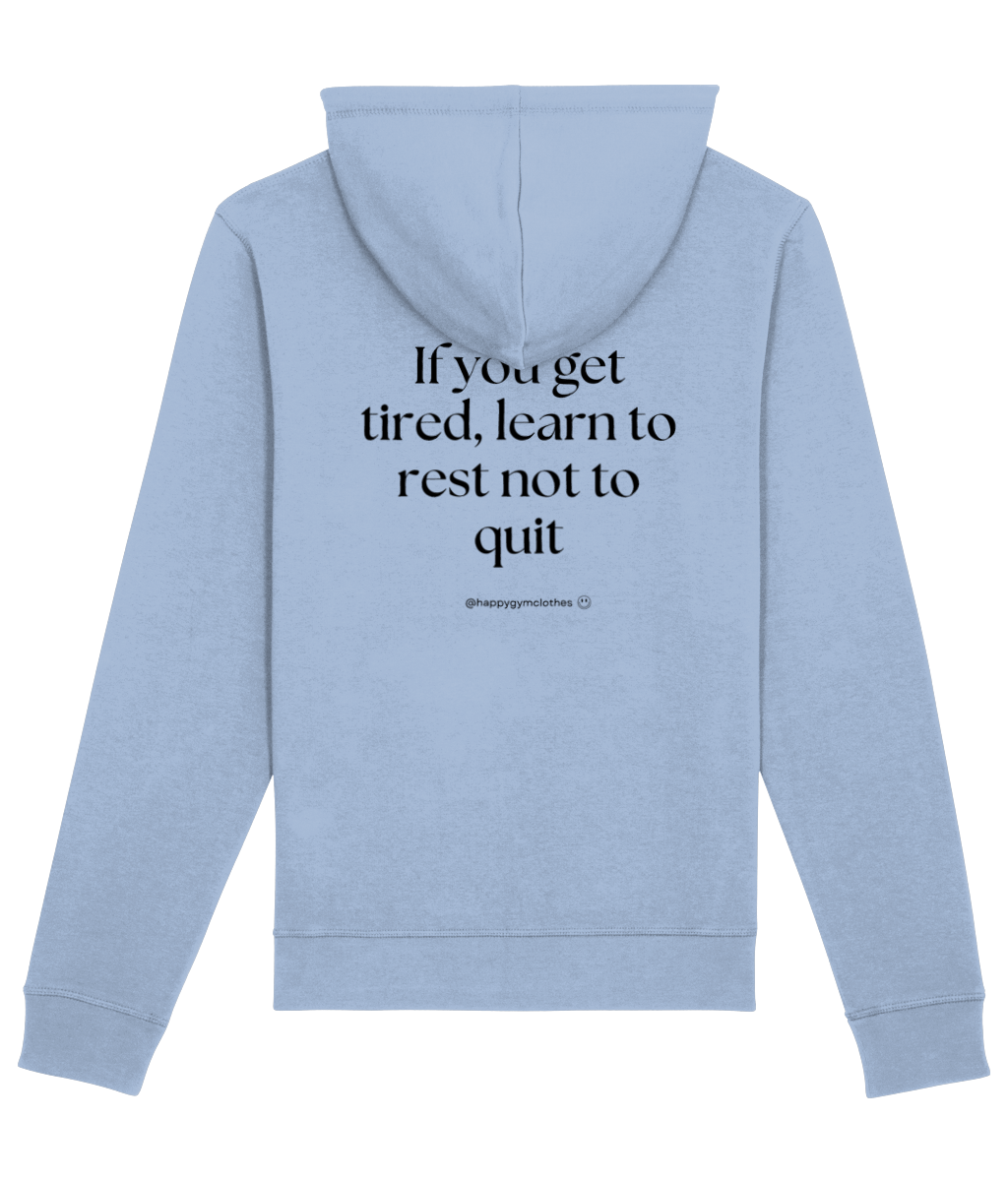 HGC hoodie learn to rest